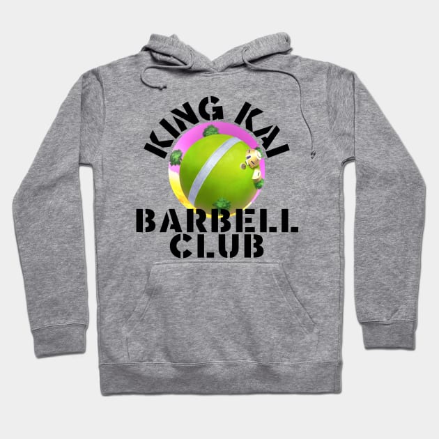 King Kai Barbell Club Hoodie by ScottLeechShirts